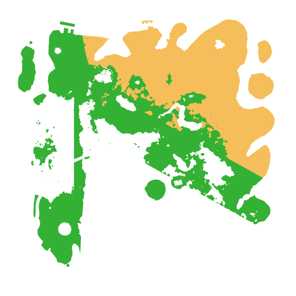 Biome Rust Map: Procedural Map, Size: 4000, Seed: 497803673