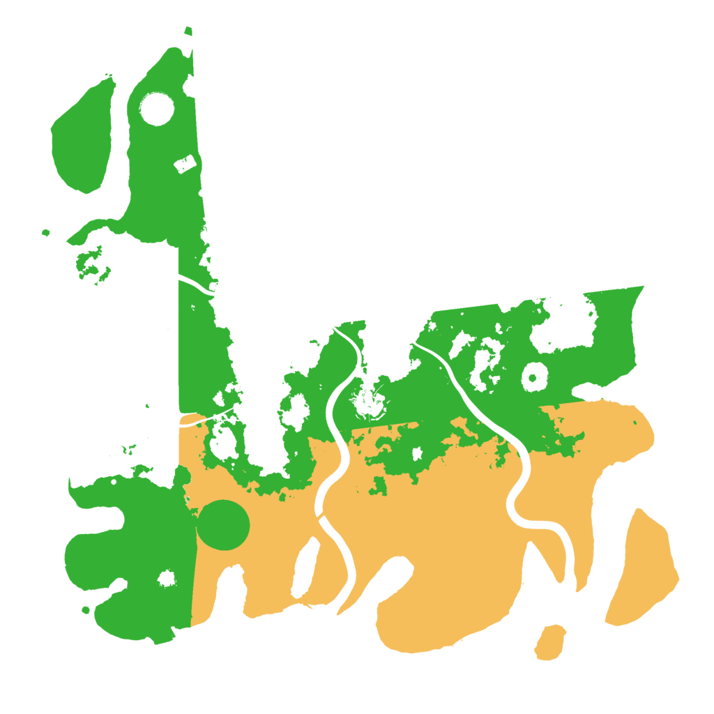 Biome Rust Map: Procedural Map, Size: 3750, Seed: 768836910
