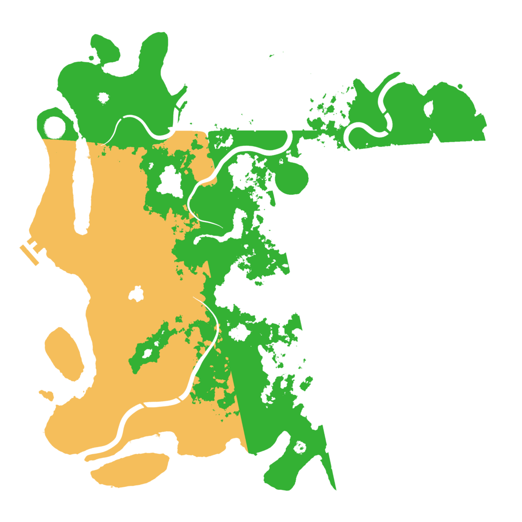 Biome Rust Map: Procedural Map, Size: 4300, Seed: 682262750