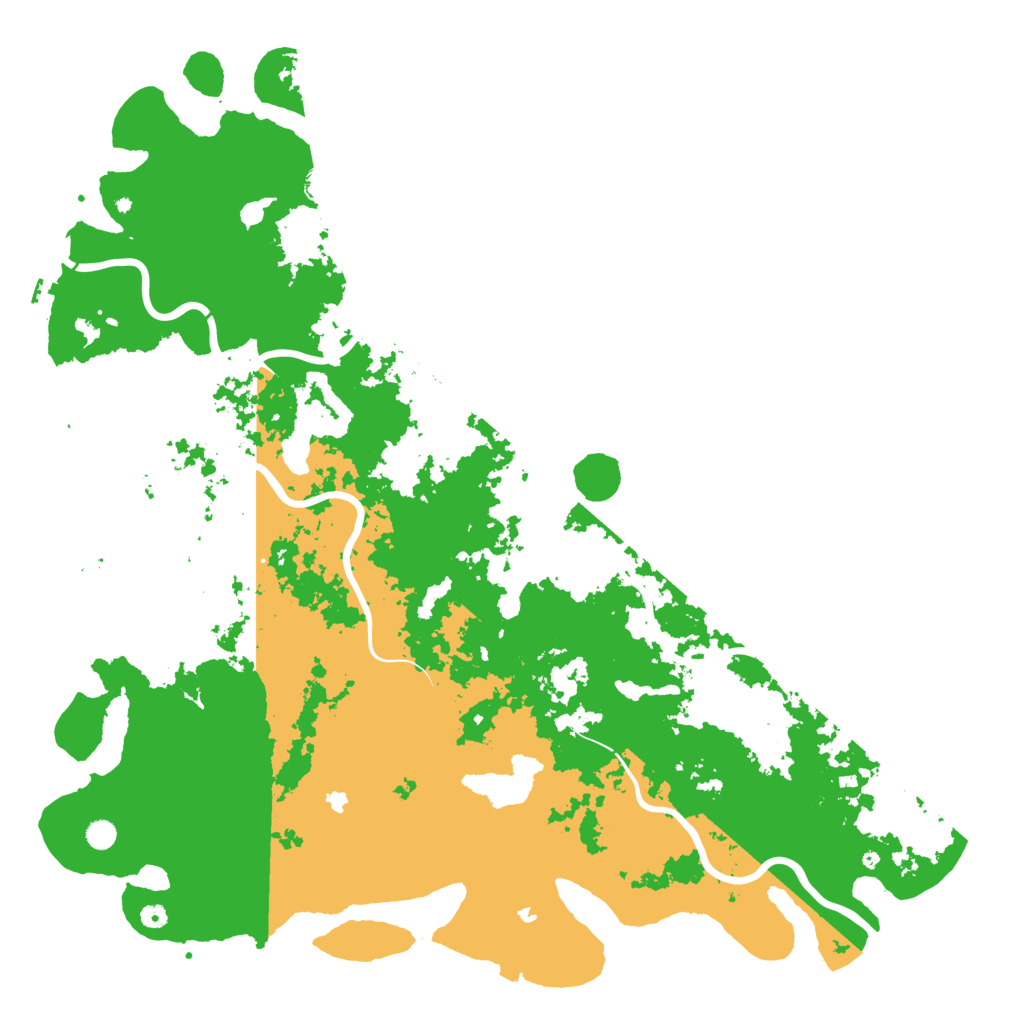Biome Rust Map: Procedural Map, Size: 6000, Seed: 867542