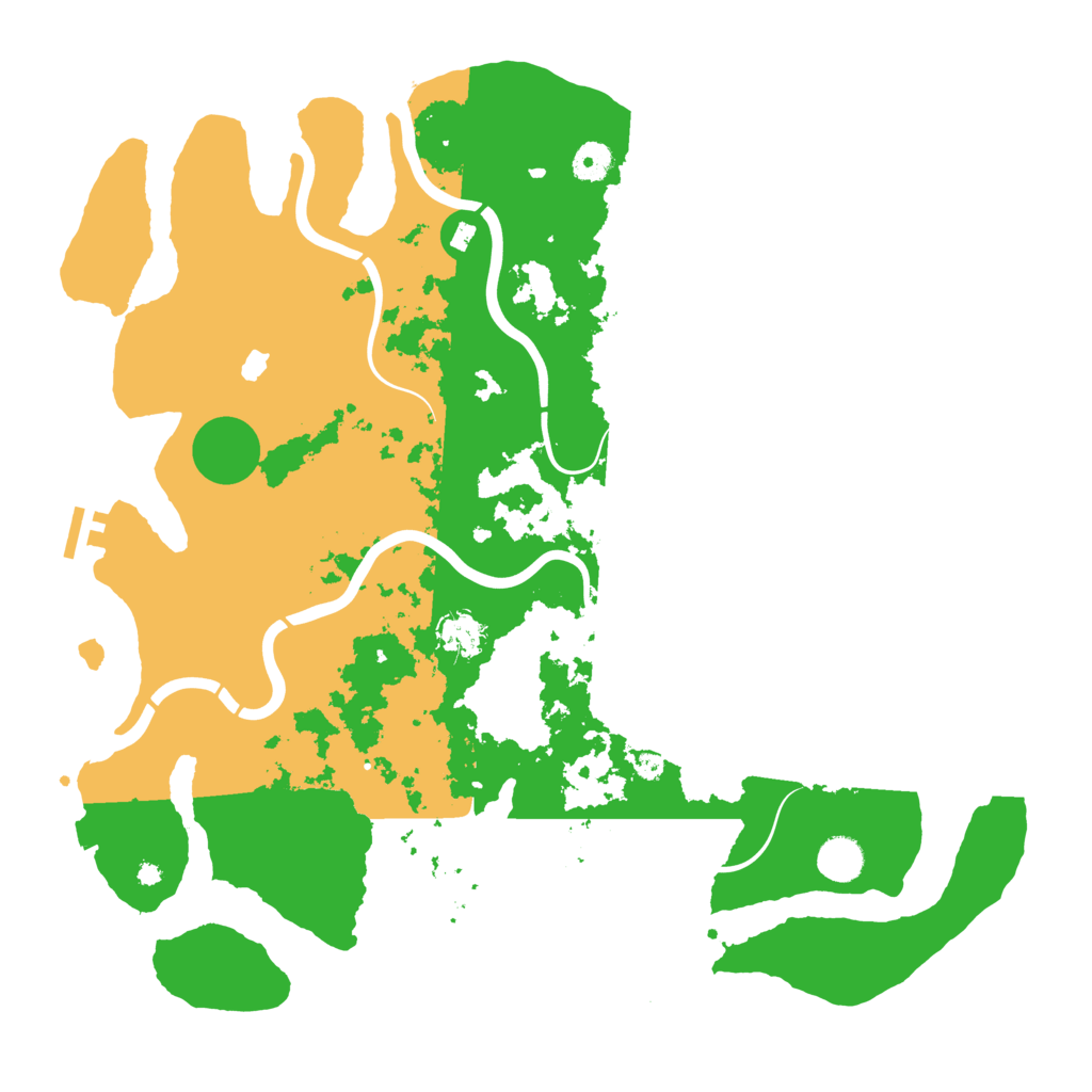Biome Rust Map: Procedural Map, Size: 4250, Seed: 2098145584