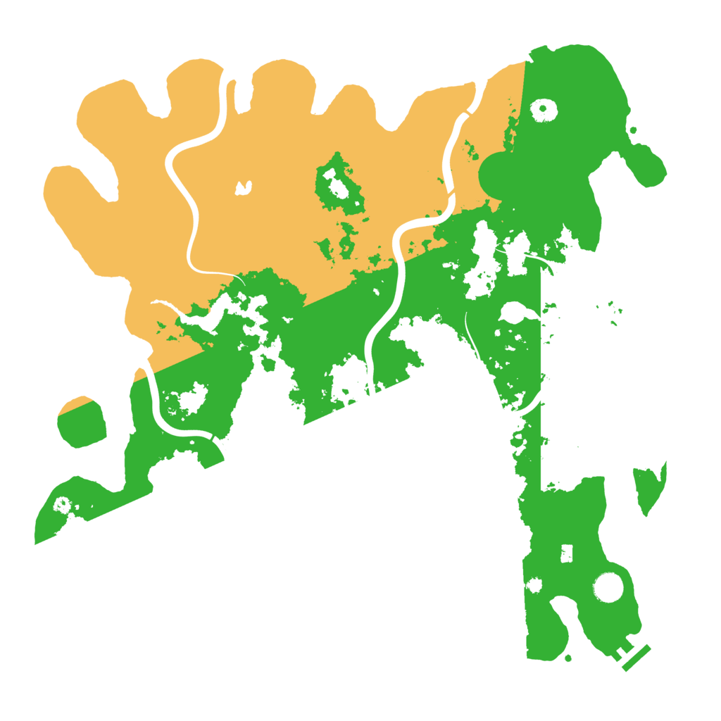 Biome Rust Map: Procedural Map, Size: 4250, Seed: 1957182859
