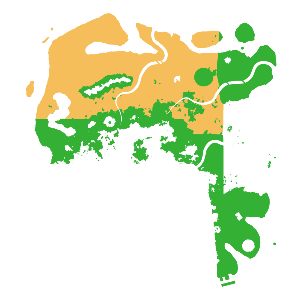 Biome Rust Map: Procedural Map, Size: 4250, Seed: 856534778