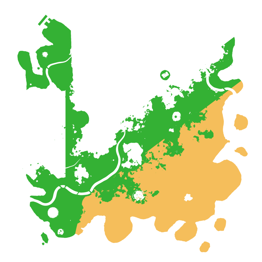 Biome Rust Map: Procedural Map, Size: 4300, Seed: 738493861