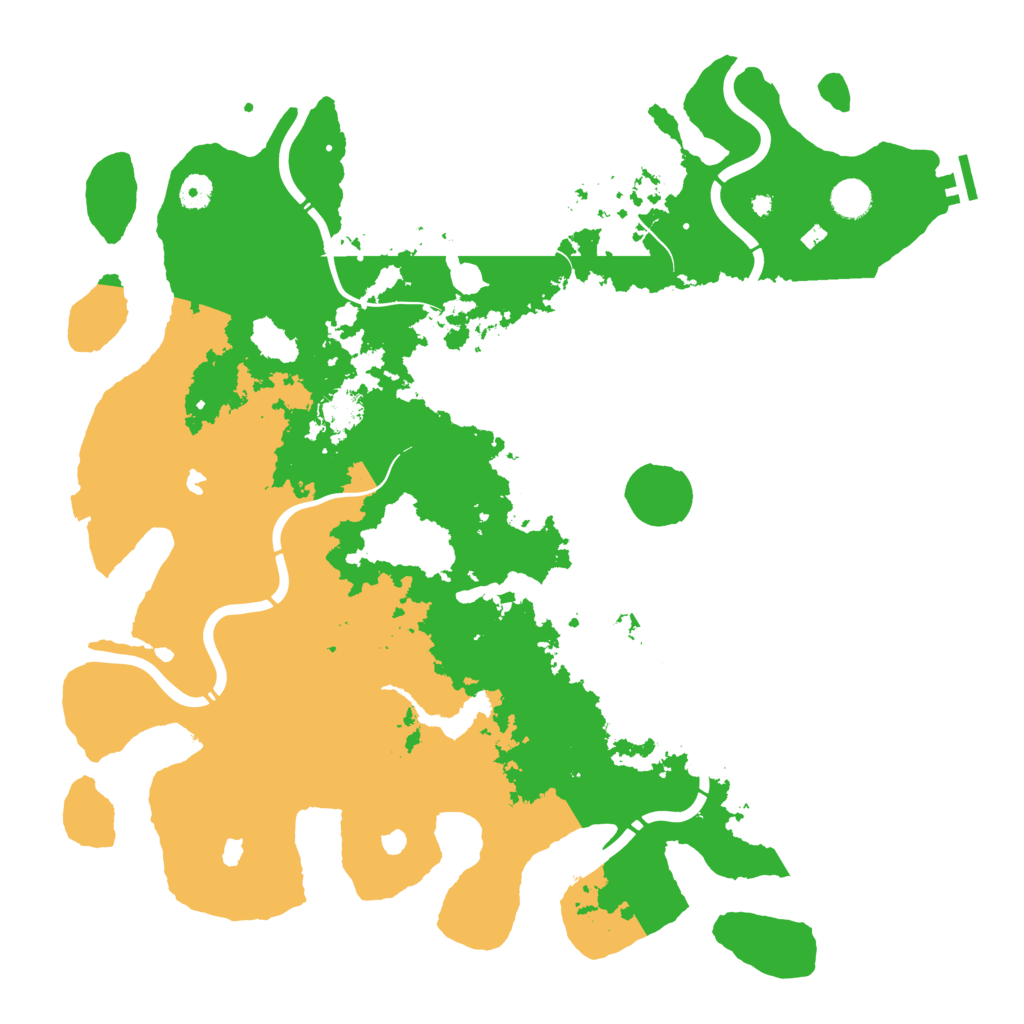 Biome Rust Map: Procedural Map, Size: 4500, Seed: 1494665229
