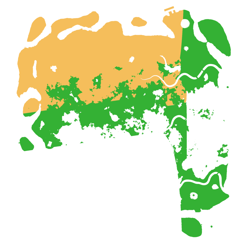 Biome Rust Map: Procedural Map, Size: 5000, Seed: 3082026