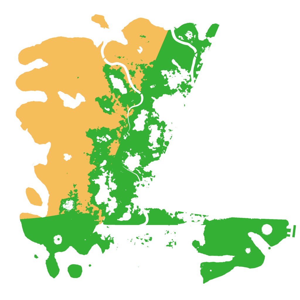 Biome Rust Map: Procedural Map, Size: 5000, Seed: 6789251
