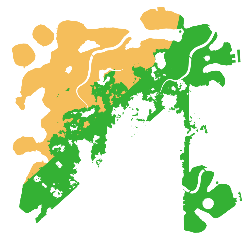 Biome Rust Map: Procedural Map, Size: 4000, Seed: 1916630198