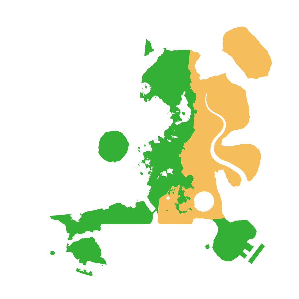Biome Rust Map: Procedural Map, Size: 2700, Seed: 1785758515