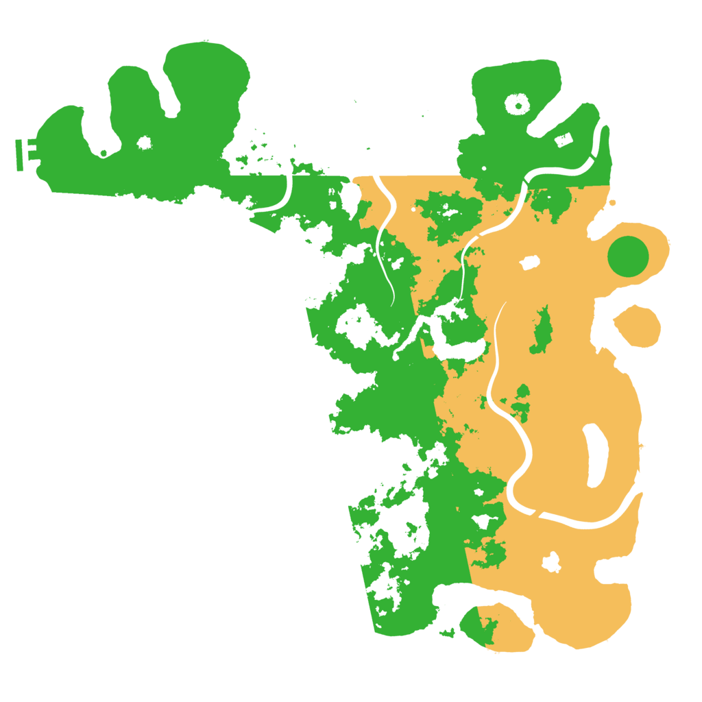 Biome Rust Map: Procedural Map, Size: 4500, Seed: 471836542