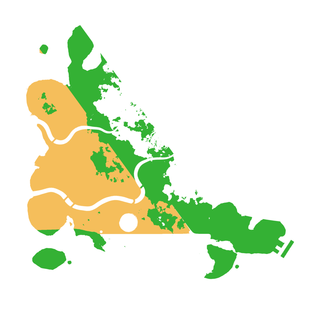Biome Rust Map: Procedural Map, Size: 3250, Seed: 1451116171
