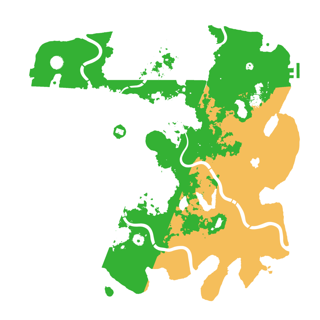 Biome Rust Map: Procedural Map, Size: 4250, Seed: 852822963