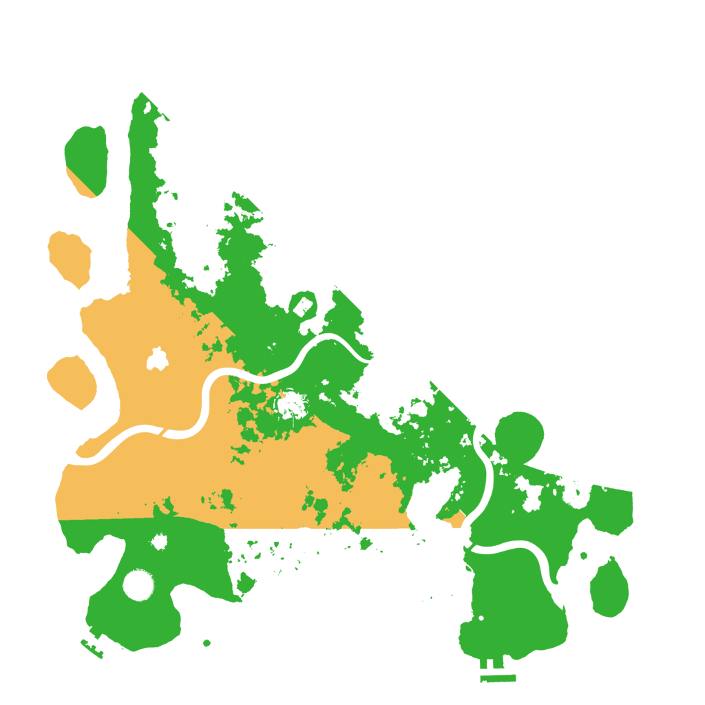 Biome Rust Map: Procedural Map, Size: 4000, Seed: 3306189