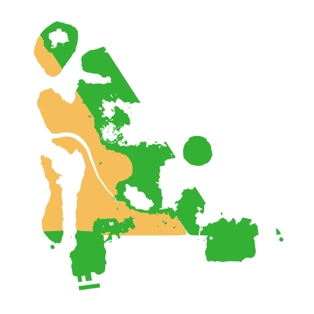 Biome Rust Map: Procedural Map, Size: 3000, Seed: 20260802