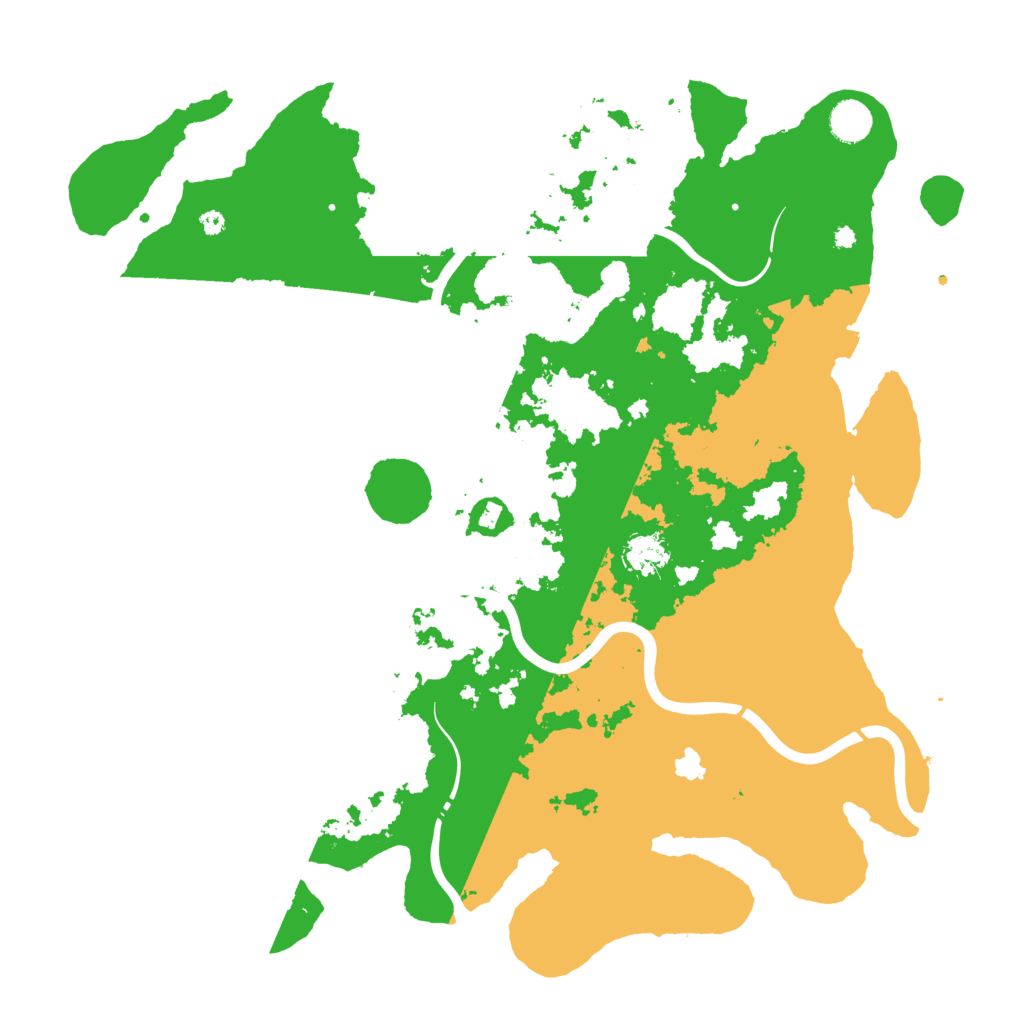 Biome Rust Map: Procedural Map, Size: 4250, Seed: 14979430