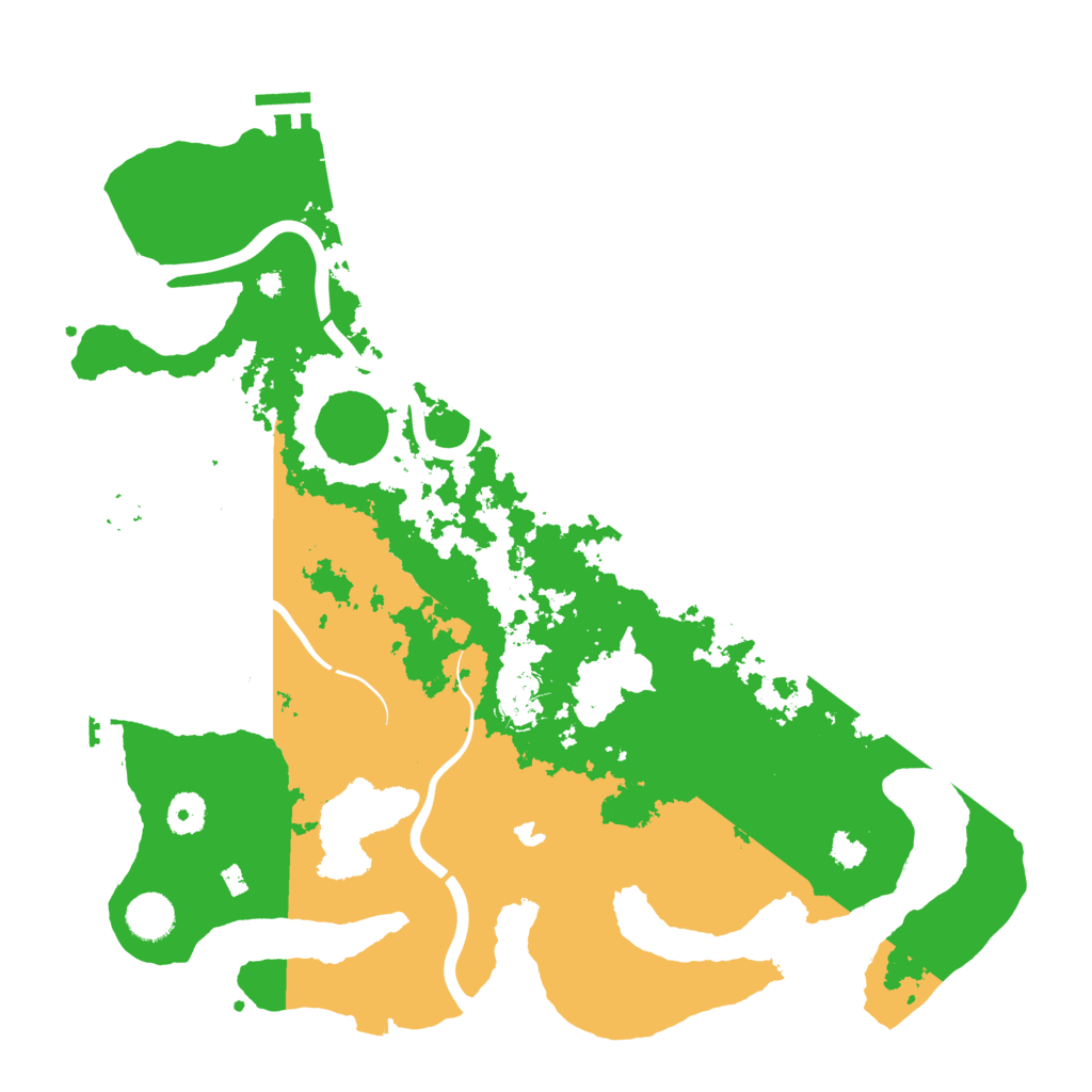 Biome Rust Map: Procedural Map, Size: 4000, Seed: 6498133