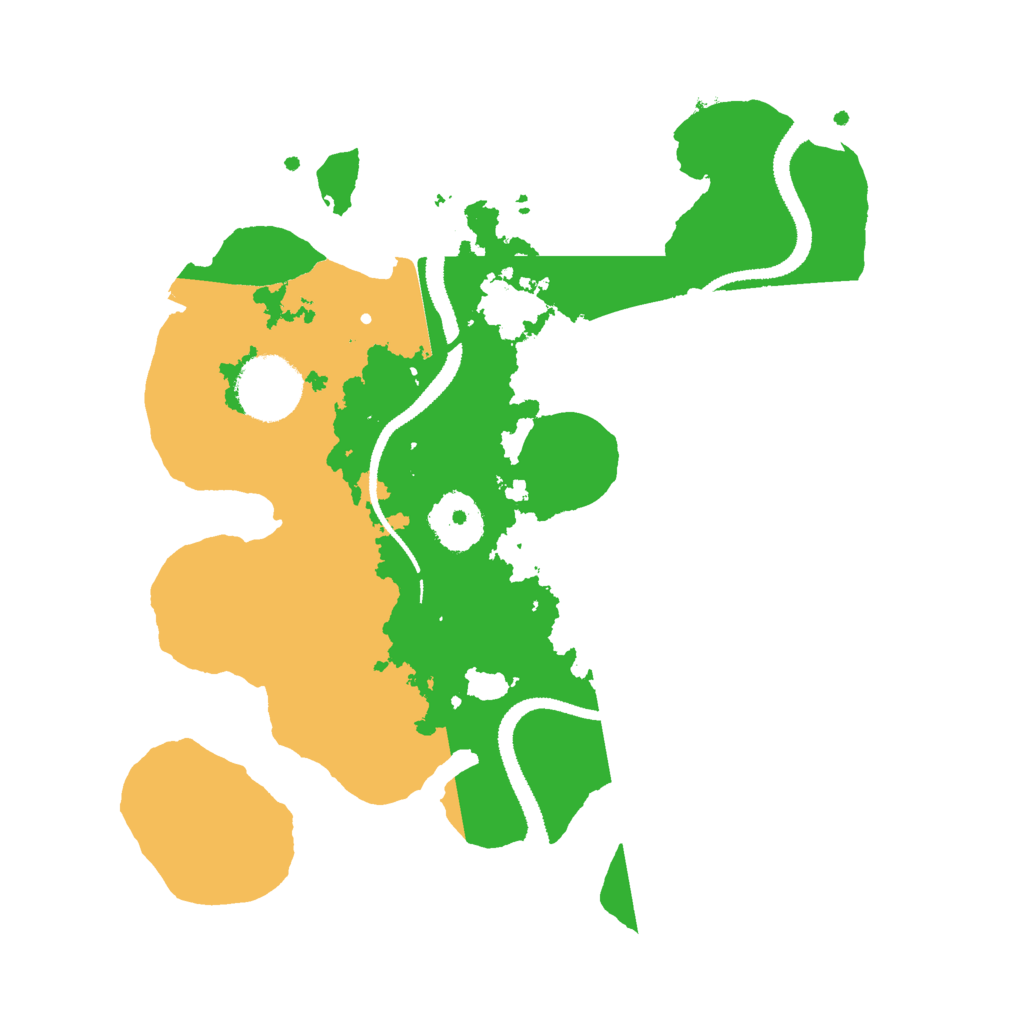 Biome Rust Map: Procedural Map, Size: 2800, Seed: 1003702689