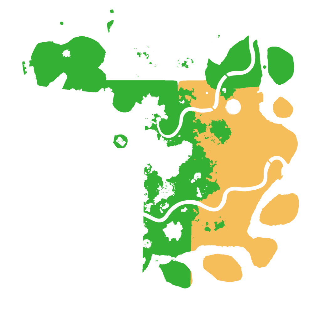 Biome Rust Map: Procedural Map, Size: 3750, Seed: 999244624
