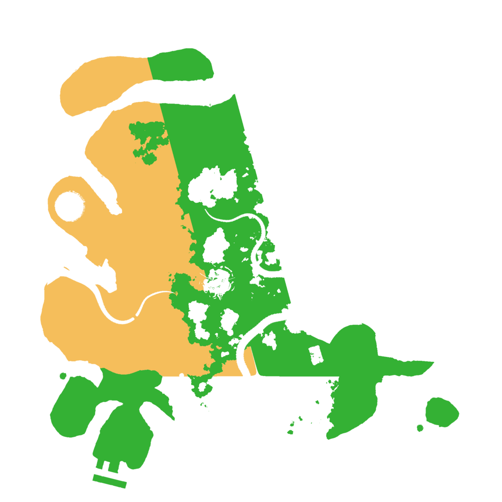 Biome Rust Map: Procedural Map, Size: 3000, Seed: 252121475