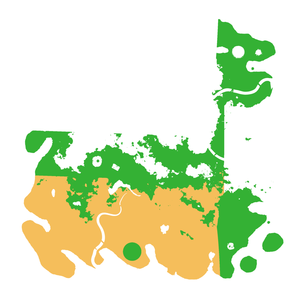 Biome Rust Map: Procedural Map, Size: 4300, Seed: 924623467