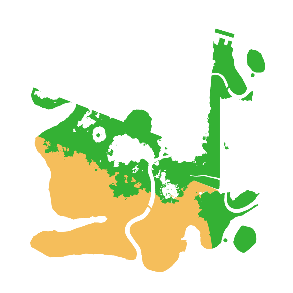Biome Rust Map: Procedural Map, Size: 3000, Seed: 37714