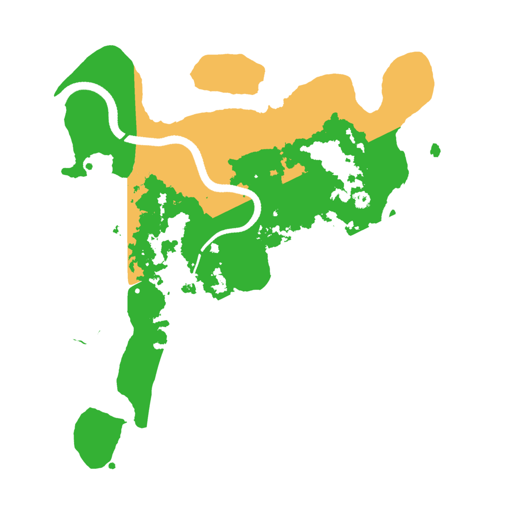 Biome Rust Map: Procedural Map, Size: 3000, Seed: 1484462963