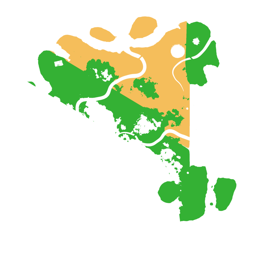 Biome Rust Map: Procedural Map, Size: 3300, Seed: 673204875