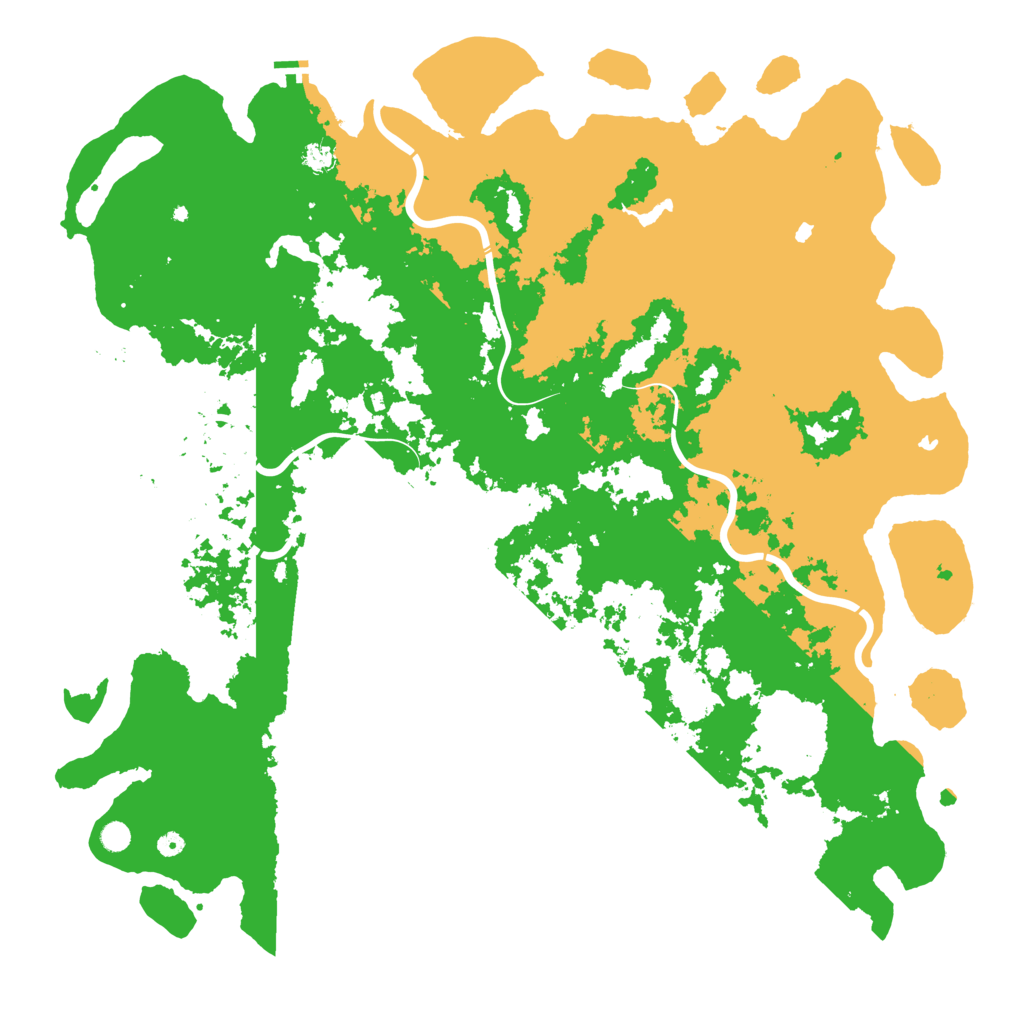 Biome Rust Map: Procedural Map, Size: 6000, Seed: 557008511