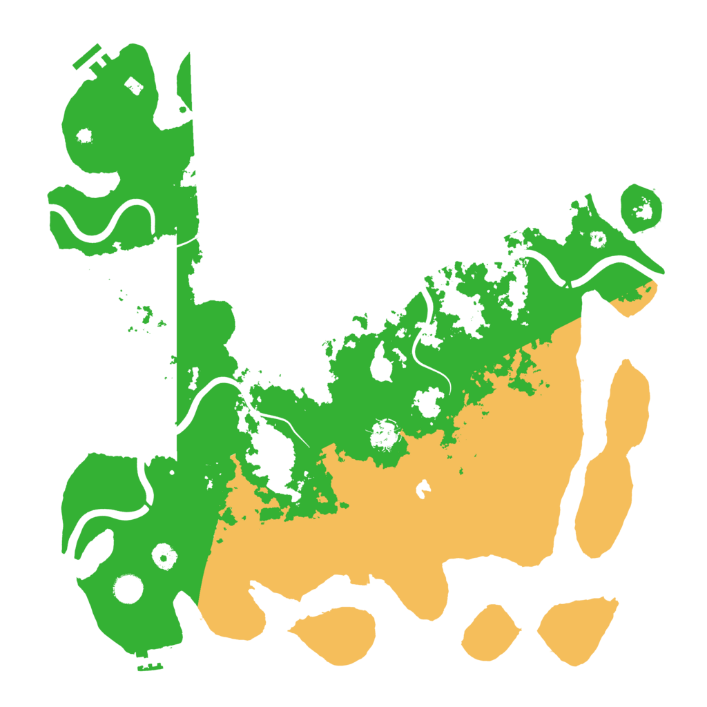 Biome Rust Map: Procedural Map, Size: 4250, Seed: 746598