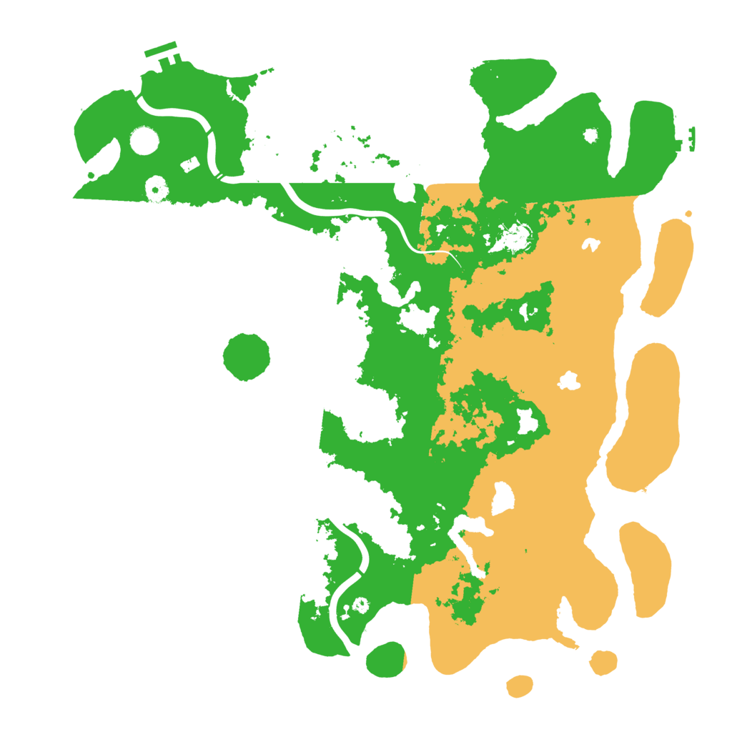 Biome Rust Map: Procedural Map, Size: 4500, Seed: 213091824