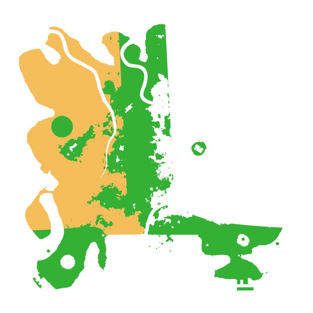 Biome Rust Map: Procedural Map, Size: 3850, Seed: 412885301