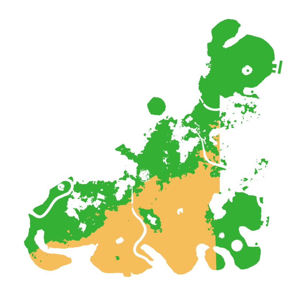 Biome Rust Map: Procedural Map, Size: 4500, Seed: 1663905703