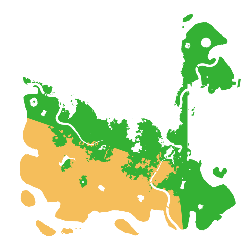 Biome Rust Map: Procedural Map, Size: 4500, Seed: 54328675