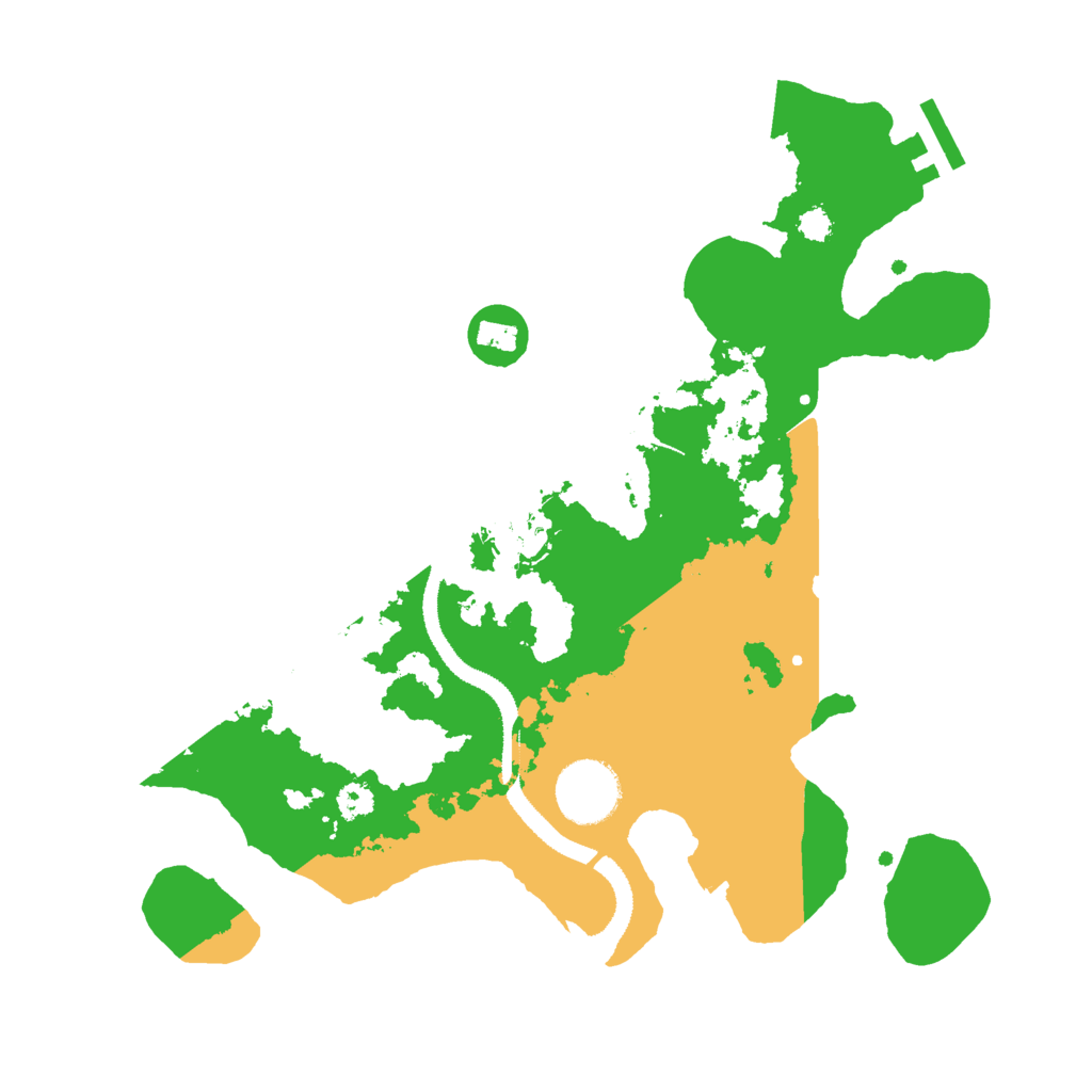 Biome Rust Map: Procedural Map, Size: 3000, Seed: 89784