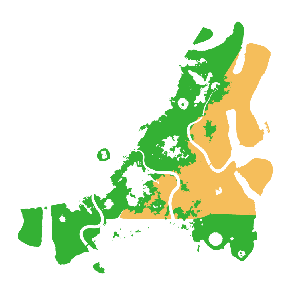 Biome Rust Map: Procedural Map, Size: 4000, Seed: 192563431