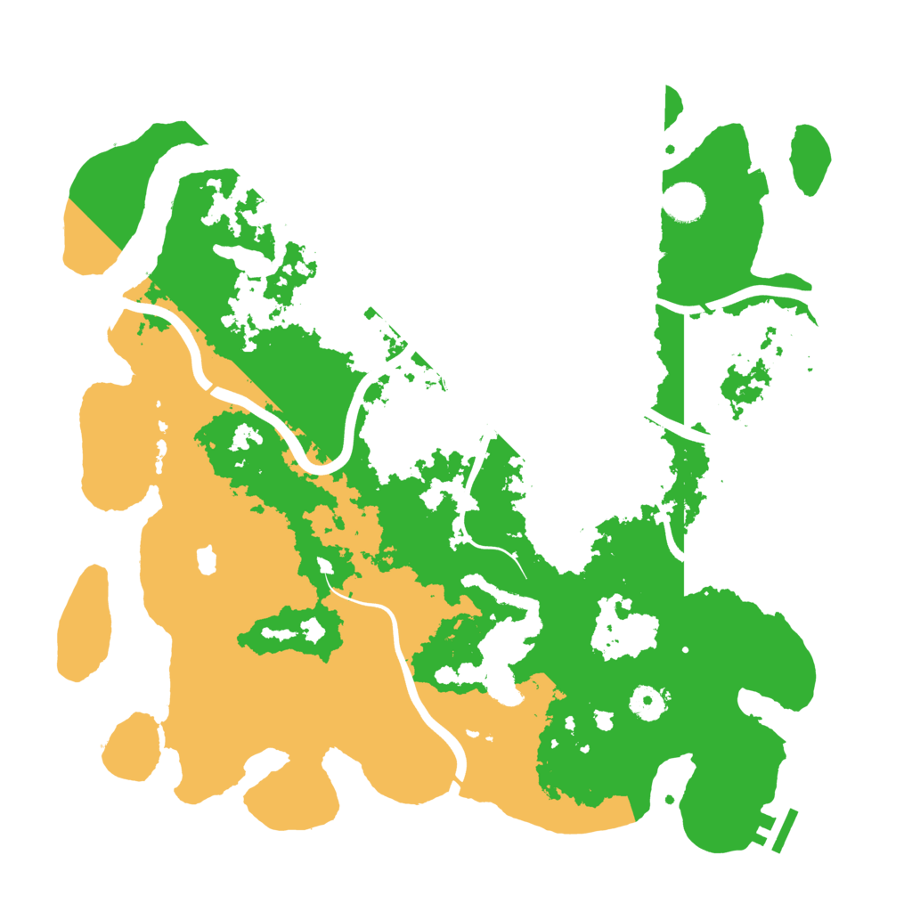 Biome Rust Map: Procedural Map, Size: 4000, Seed: 1305375202