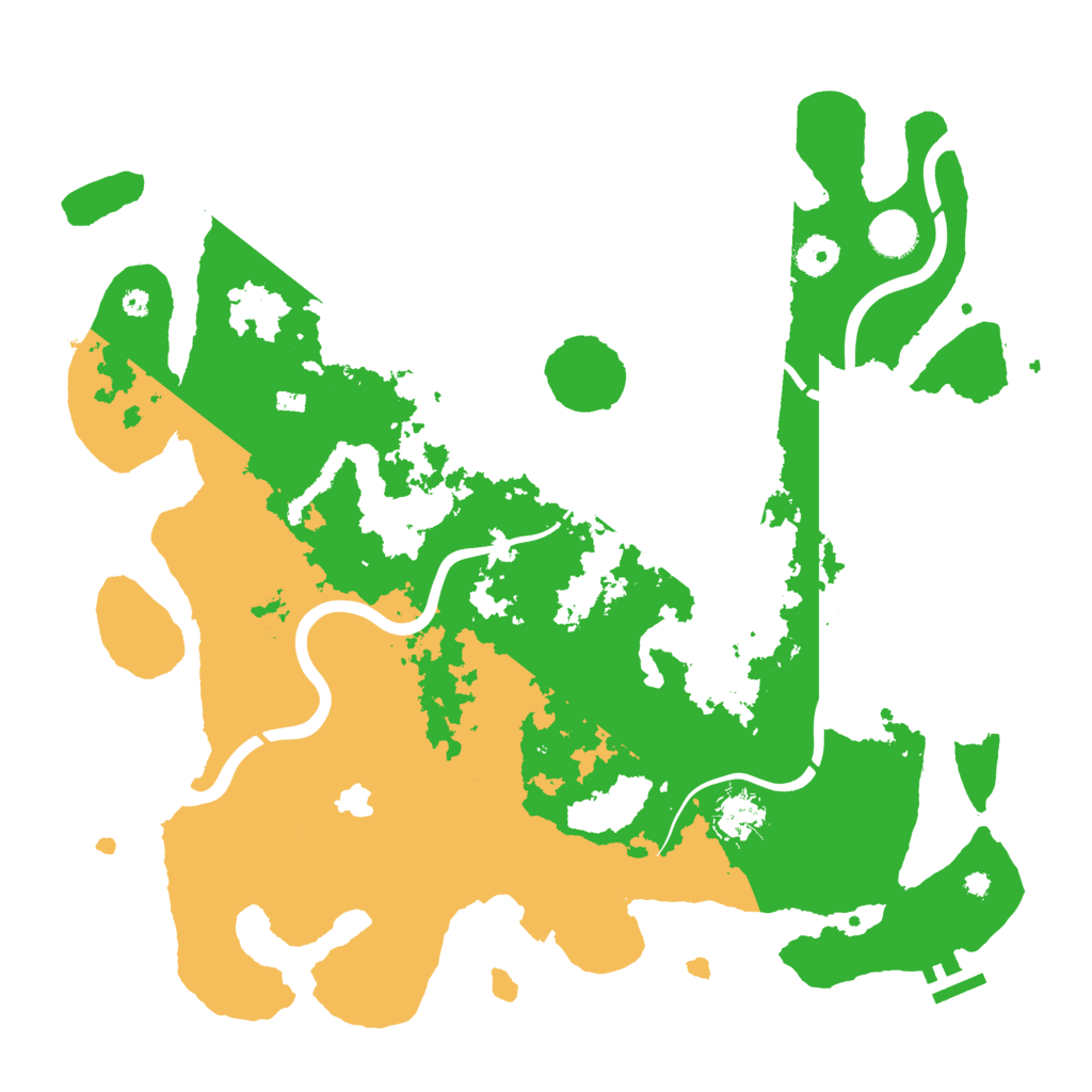 Biome Rust Map: Procedural Map, Size: 4000, Seed: 807795393