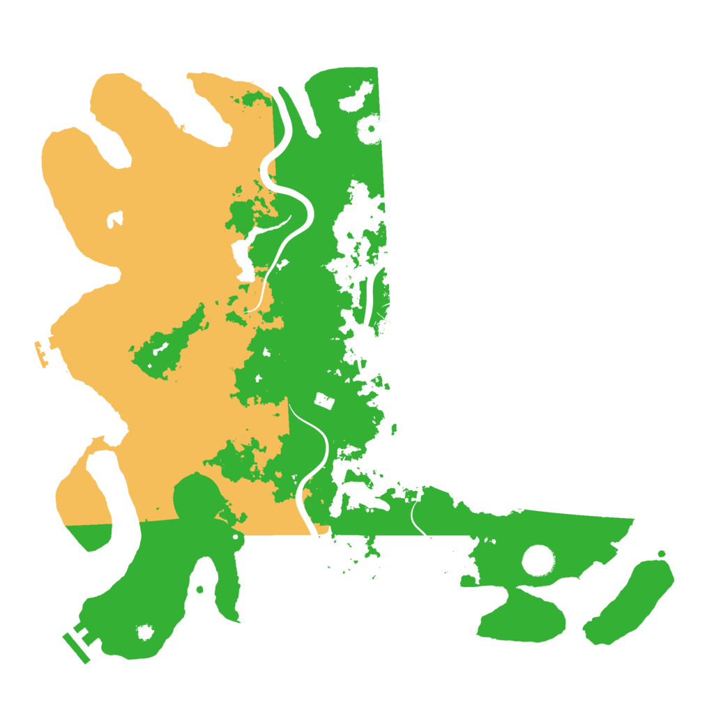 Biome Rust Map: Procedural Map, Size: 4000, Seed: 412885301