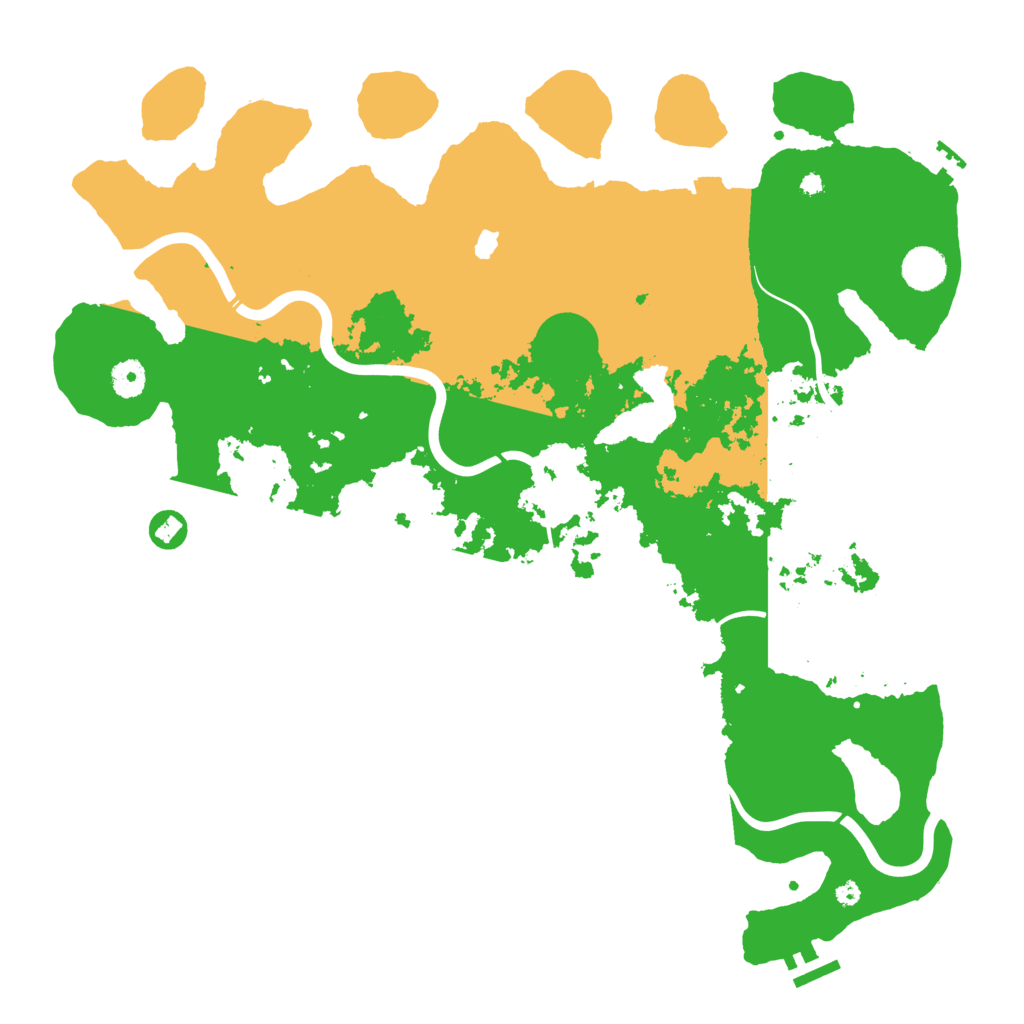 Biome Rust Map: Procedural Map, Size: 4250, Seed: 1778114745