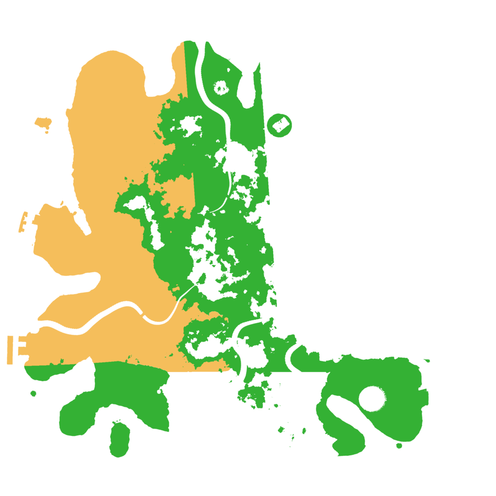 Biome Rust Map: Procedural Map, Size: 3500, Seed: 1802847426