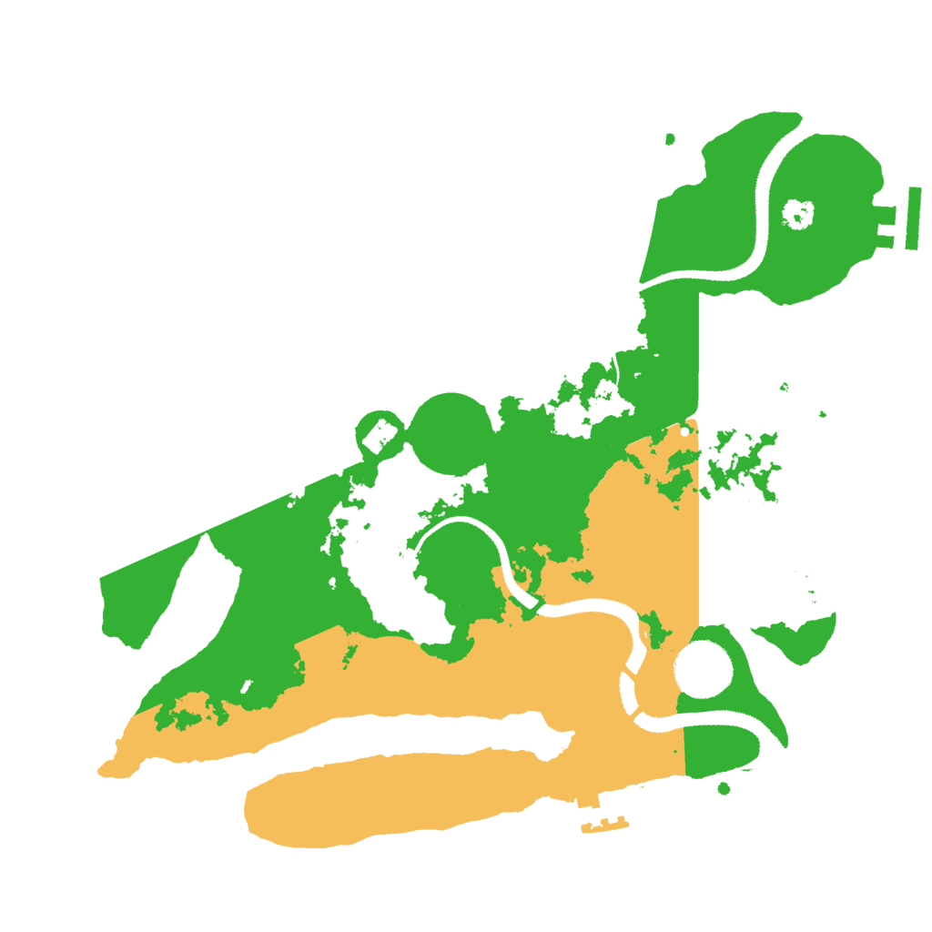 Biome Rust Map: Procedural Map, Size: 3000, Seed: 26778