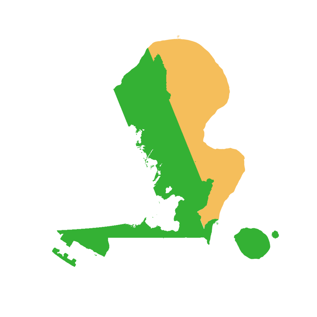 Biome Rust Map: Procedural Map, Size: 1750, Seed: 1550305551