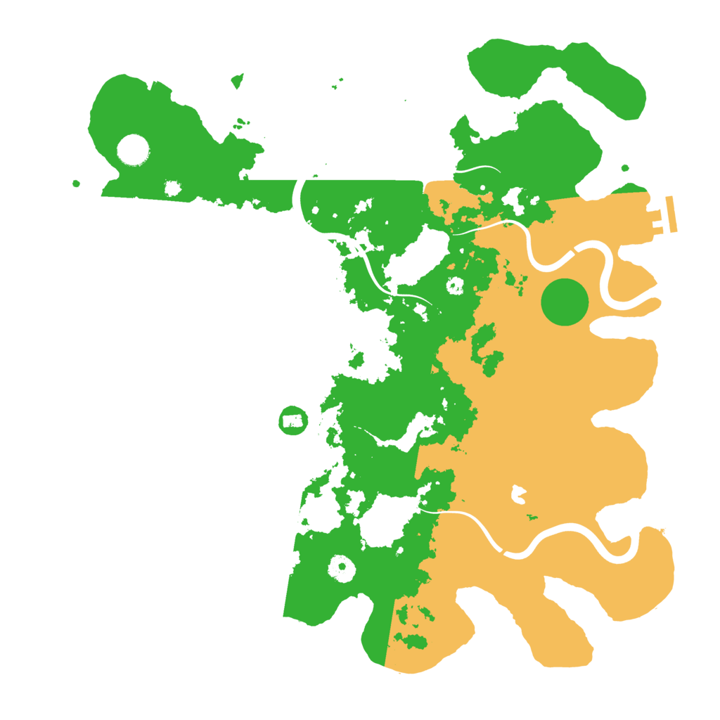 Biome Rust Map: Procedural Map, Size: 4000, Seed: 1172980043