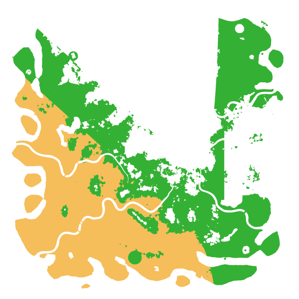 Biome Rust Map: Procedural Map, Size: 5800, Seed: 2128315496