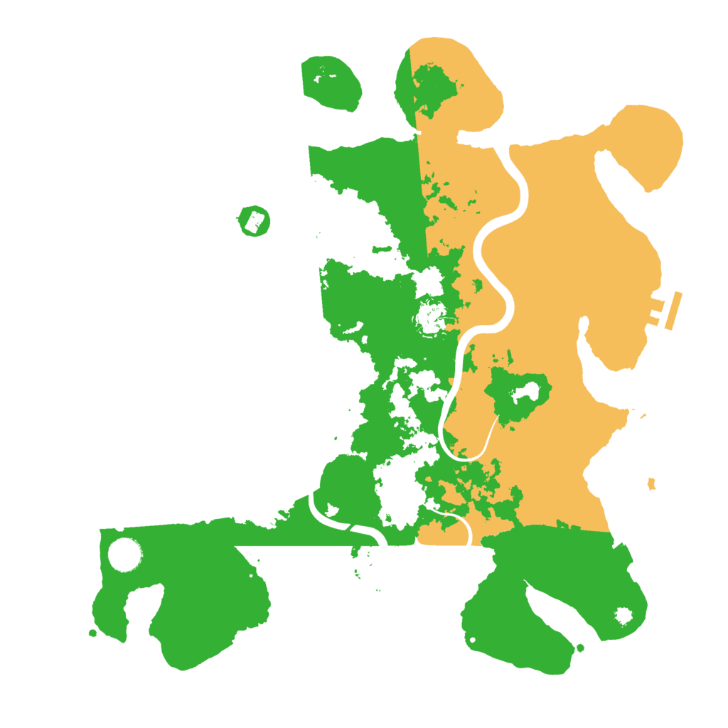 Biome Rust Map: Procedural Map, Size: 3800, Seed: 1089020898