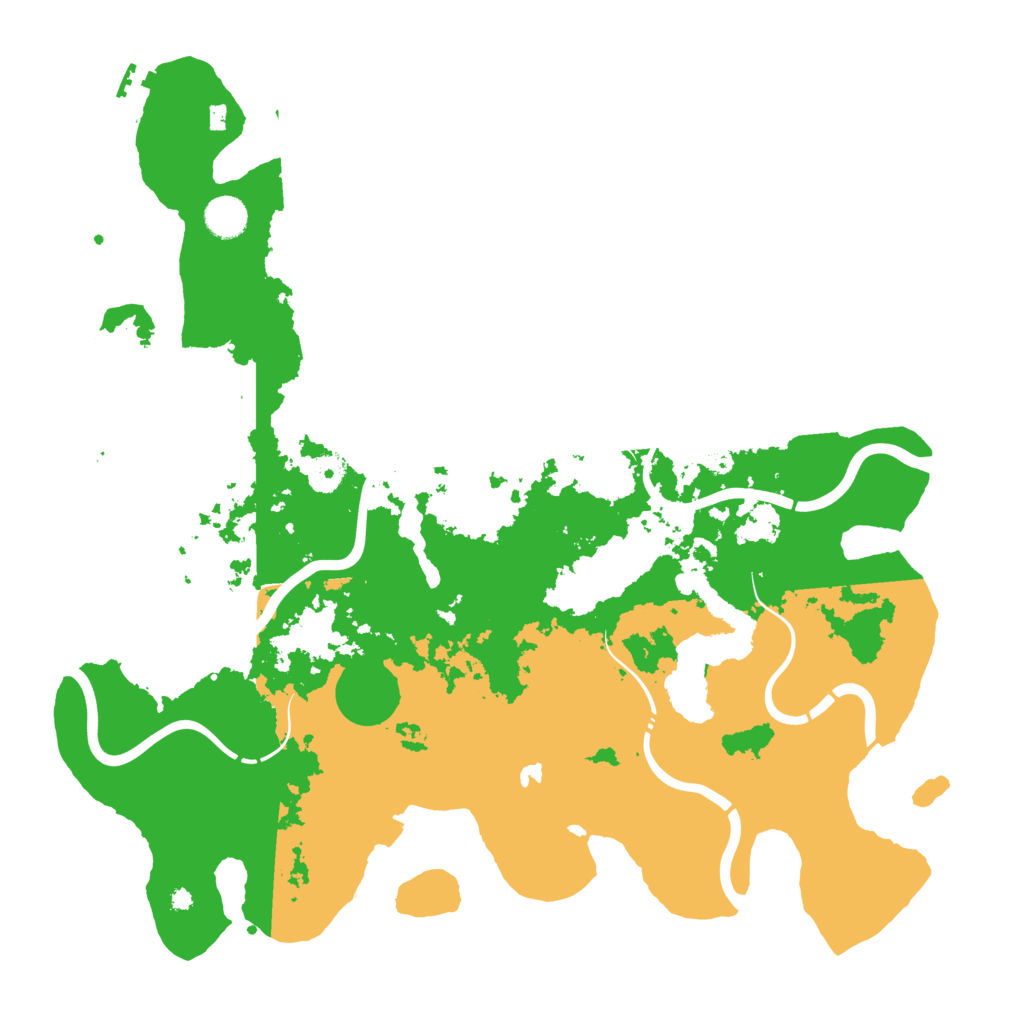 Biome Rust Map: Procedural Map, Size: 4250, Seed: 493308238