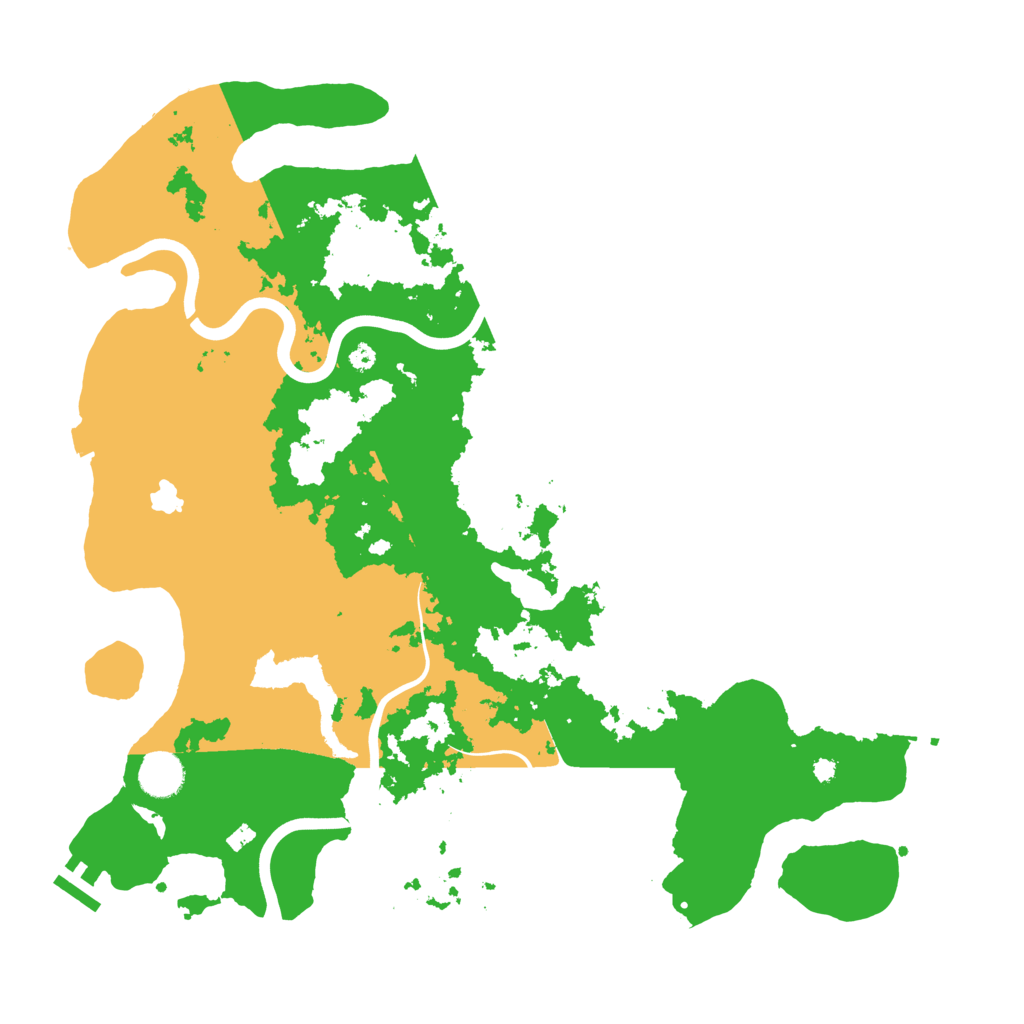 Biome Rust Map: Procedural Map, Size: 4000, Seed: 2011563892