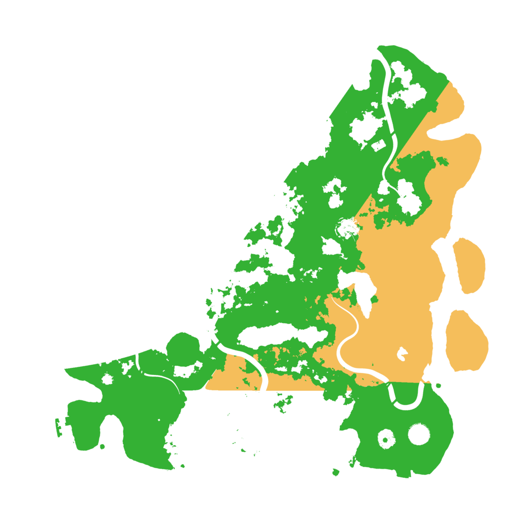Biome Rust Map: Procedural Map, Size: 4250, Seed: 2150