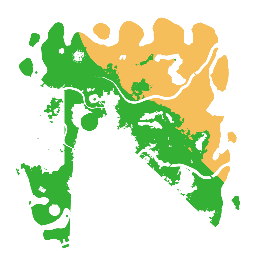 Biome Rust Map: Procedural Map, Size: 4000, Seed: 1044187181