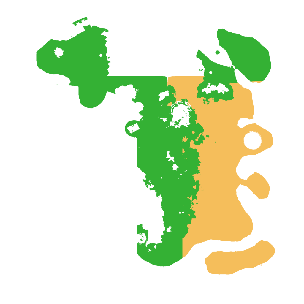 Biome Rust Map: Procedural Map, Size: 3000, Seed: 18941